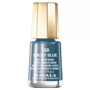 Image of Mavala Nail Polish 158 Smoky Blue 5ml