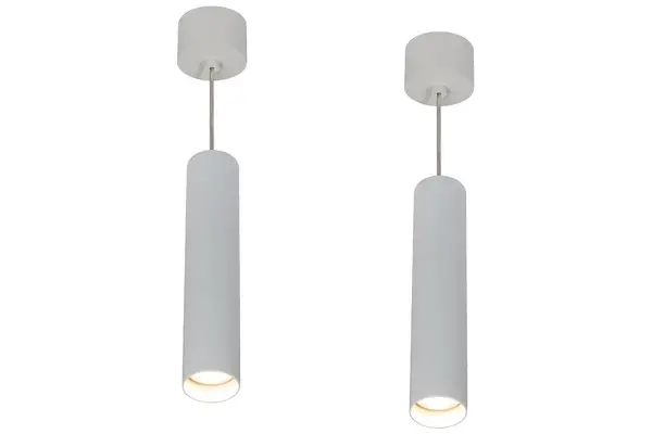 Image of 4lite 4lite High Output Dimmable 3K LED Ceiling Pendant Light - White (Pack of 2) 4L1/5305x2