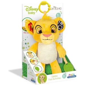 Image of Clementoni Disney Lion King Simba Activity Soft Toy