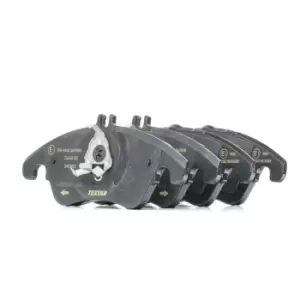 Image of TEXTAR Brake pad set MERCEDES-BENZ 2431001 0004200105,0054201020,0054201320 0054201620,0064202820,0074205820,0074207520,A0004200105,A0054201020