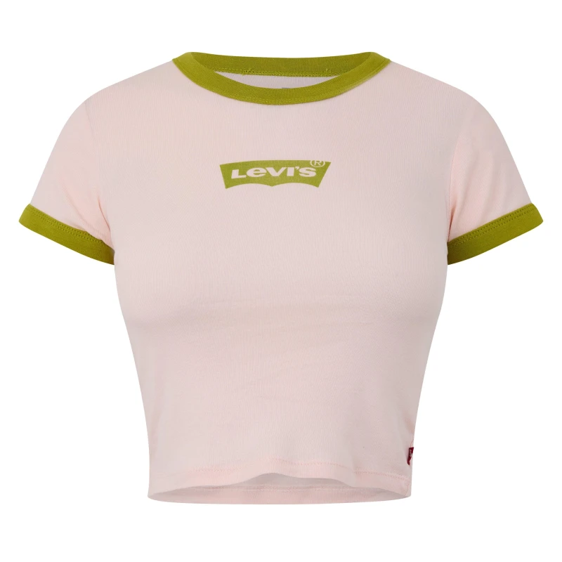 Image of Levis Ari Short Sleeve Resort Shirt - Pink Pink 6