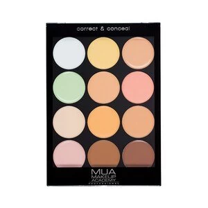 Image of MUA Professional Correct and Conceal Palette Light Multi