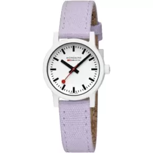 Image of Mondaine Ladies Wild Lavender Essence Watch MS1.32110.LQ1 - White and Lilac