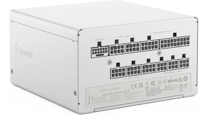 Image of Fractal Design Ion 3 Gold 1000W power supply unit 24-pin ATX ATX White