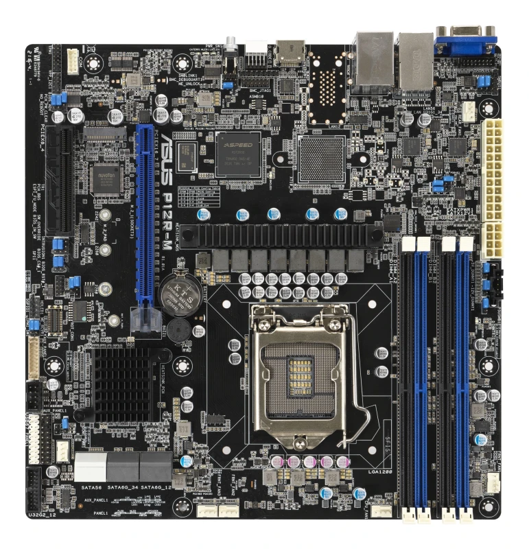 Image of Asus ASUS P12R-M Intel C256 LGA 1200 (Socket H5) ATX 90SB09X0-M1UAY0