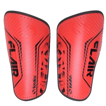 Image of Sondico Flair Slip Shinguards - Red