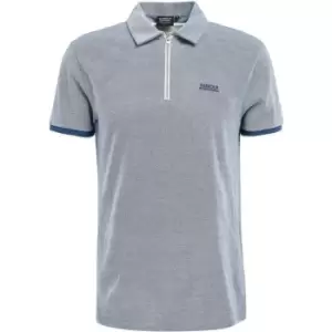 Image of Barbour International Hack Polo Shirt - Blue