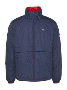 Image of Tommy Jeans Tjm Nylon Yoke Jacket - Navy