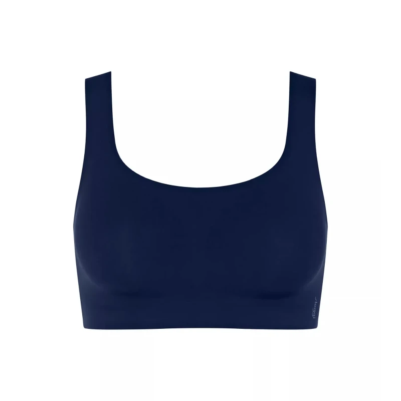 Image of Sloggi Zero Feel 2.0 Bralette with Scoop Neck Navy Women XS;S;M;L;XL;XXL