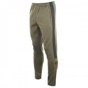 Image of adidas Mens Essentials 3-Stripes Pants - Khaki/Black