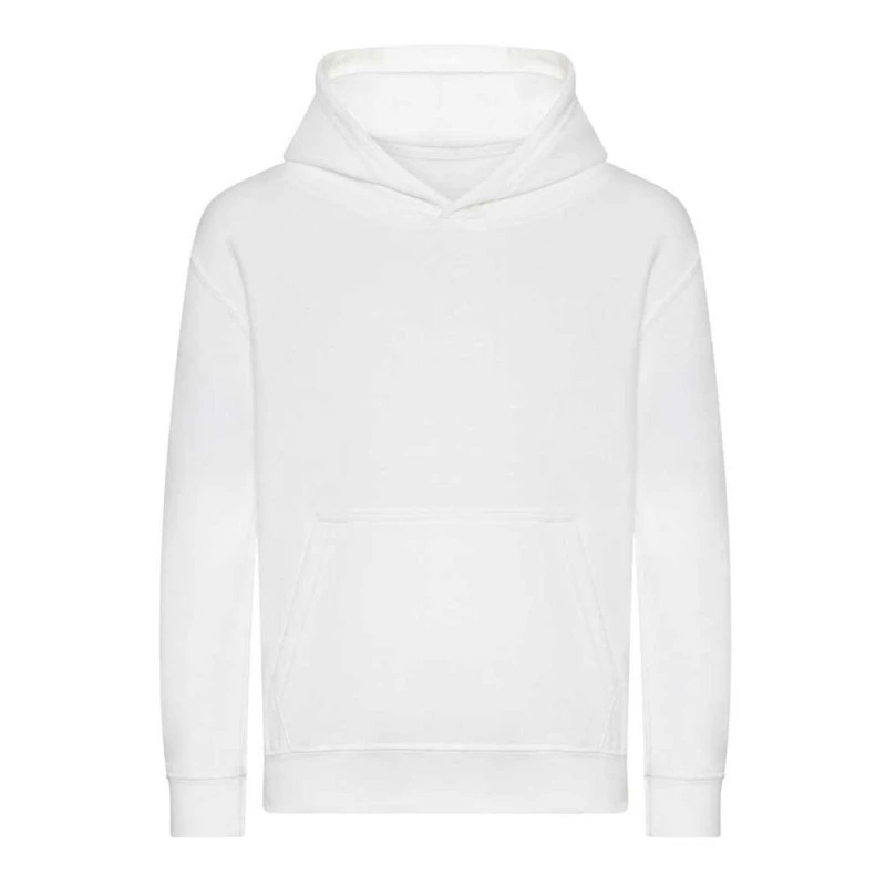 Image of AWDis Plain Hoodie in White Size: 12-13 Years White Unisex 12-13 Years