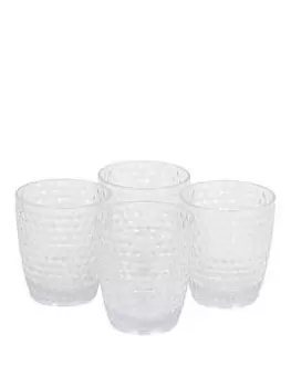 Image of Cambridge Cambridge Fete Diamond Set Of 4 Tumblers