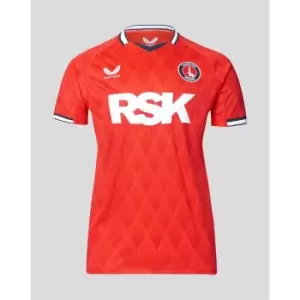 Image of Castore Charlton Athletic Home Shirt Womens - Red