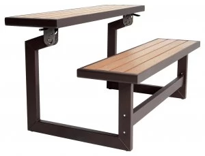 Image of Lifetime Plastic 2 Seater Convertible Bench