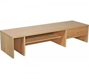 Image of Aphason Oakwood AW6324-H Desktop Hutch - Oak