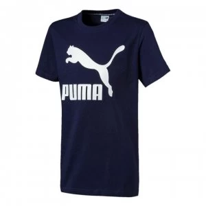 Image of Puma Classic T Shirt - Peacoat