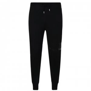 Image of Diesel Peter Stencil Logo Jogging Pants - Black 900