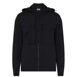 Image of CP Company Chrome Goggle Jacket - Black
