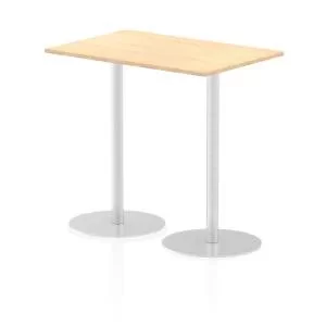 Image of Italia Poseur Table Rectangle 1200800 Top 1145 High Maple
