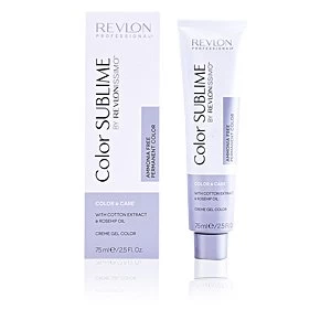 Image of COLOR SUBLIME creme gel color ammonia free #8 75ml