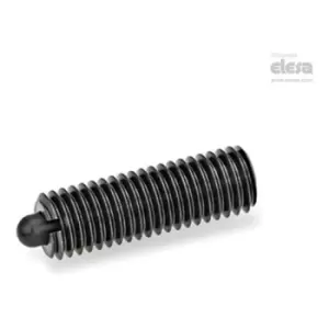 Image of Elesa - Bolt spring plunger-GN 616.1-M12-S