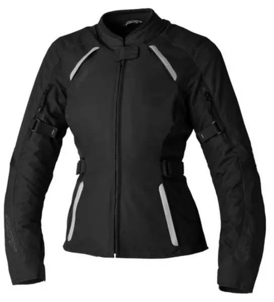 Image of RST Ava CE Textile Jacket Lady Black White Size 10