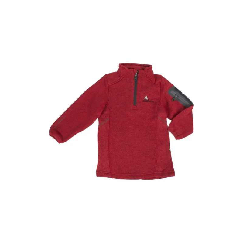 Image of Children's fleece jacket Peak Mountain Ecypa Rouge Male 5 ans