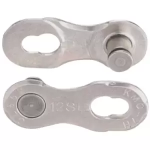 Image of KMC Missing Link EPT Nonreusable 12 Speed 2 Pack - Silver