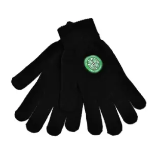 Image of Celtic Core Knitted Gloves (One Size) (Black)