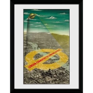 Image of Transport For London At Londons Service 12" x 16" Framed Collector Print