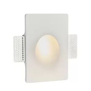 Image of Naia Integrated LED Wall White Plaster 1 Light IP20