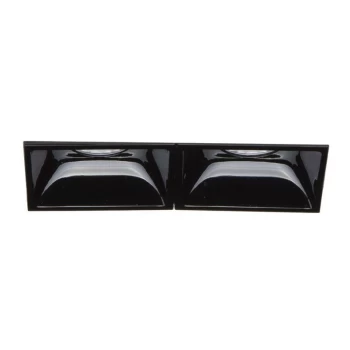 Image of Ideal Lux Lighting - Ideal Lux Lika - LED 2 Light Recessed Spotlight Black