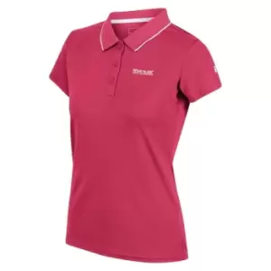 Image of Regatta Womens Maverick V Polo T-Shirt - Rethink Pink