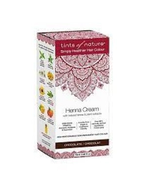 Image of Tints of Nature Chocolate Henna Cream semi permanent 70ml