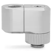 Image of EK Water Blocks EK-Quantum Torque Double Rotary 21mm Offset Fitting - Nickel