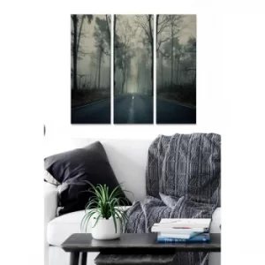 Image of MDF3099718 Multicolor Decorative MDF Painting (3 Pieces)