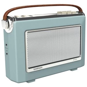 Image of Goodmans Oxford DAB & FM Radio - Sky Blue
