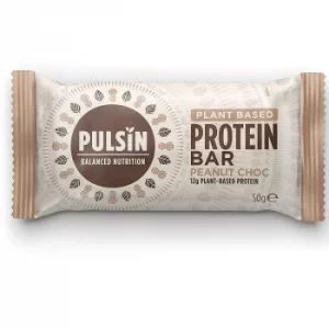 Image of Pulsin Peanut Chocolate Protein Booster 50g