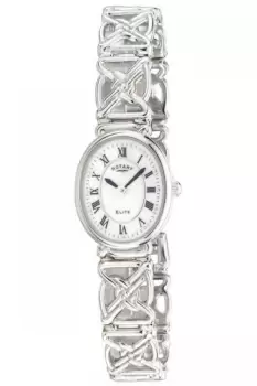 Image of Ladies Rotary Silver Watch LB20005/07