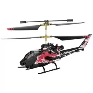 Image of Carrera RC Red Bull Cobra TAH-1F RC model helicopter for beginners RtF