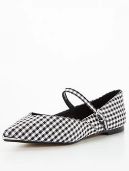 Image of Ted Baker Pointy Flat shoe - Black, Size 37, Women