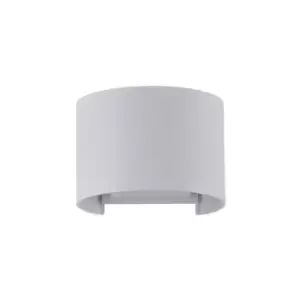 Image of Fulton Integrated LED Wall Lamp White, IP54
