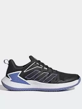 Image of adidas Defiant Speed Clay Tennis Shoes, Black, Size 7, Women