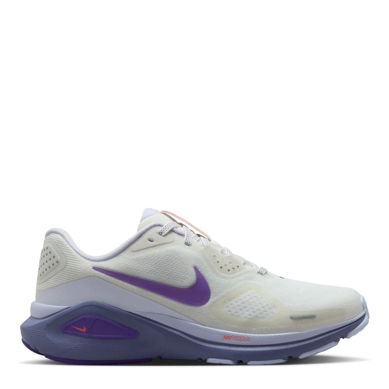Image of Nike Structure 26 Trainers Womens Smt Wht/Grape female 5 (38.5)