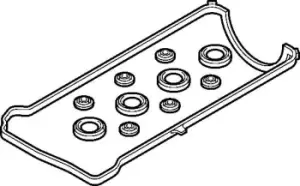 Image of Cylinder Head Cover Gasket Set 458.310 by Elring