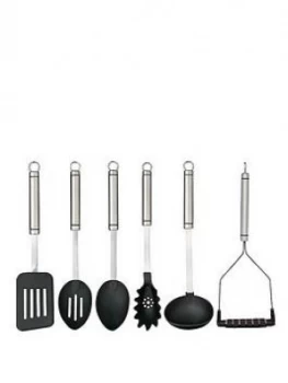 Image of Masterclass Professional Stainless Steel Kitchen Utensil Set (6 Piece)