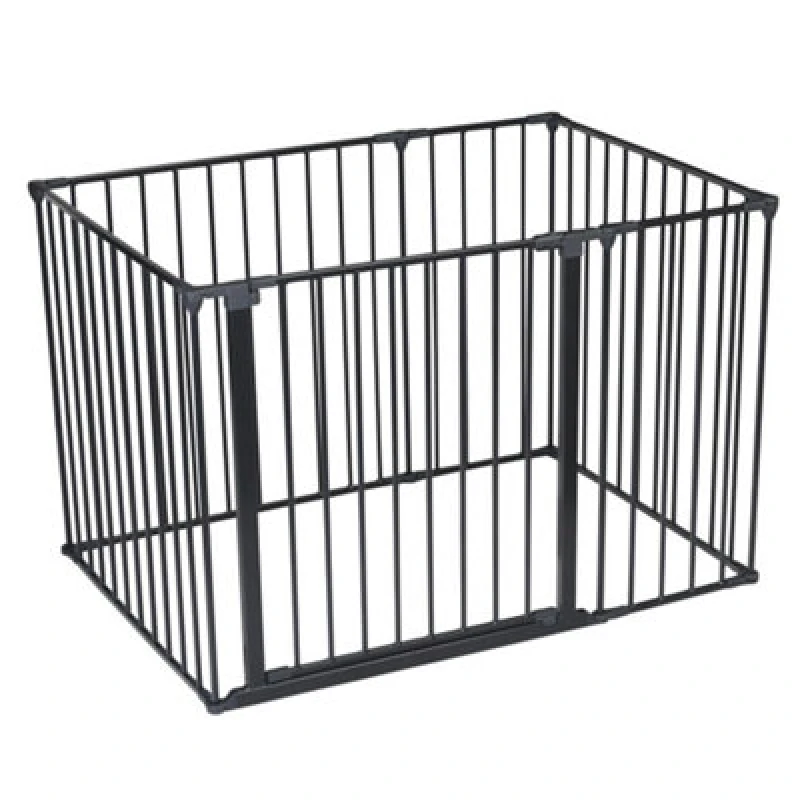 Image of Safetots Premium Multi Panel Play Den, 72Cm X 105Cm, Black, 70Cm High