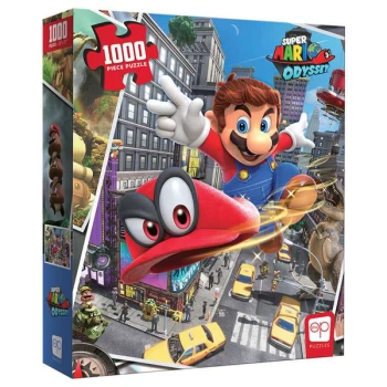 Image of Super Mario Odyssey Snapshots Premium Jigsaw Puzzle - 1000 Pieces