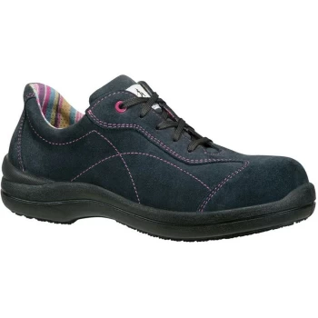 Image of Womens Safety Trainers, Pink/Grey, Size 3 (36) - Lemaitre