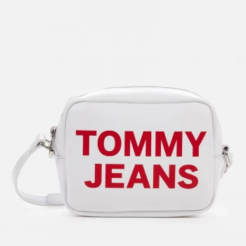 Image of Tommy Jeans Womens Tjw Essential Pu Camera Bag - White
